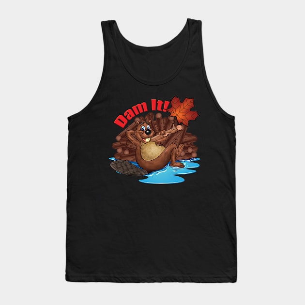 Dam It ! Tank Top by Pigeon585